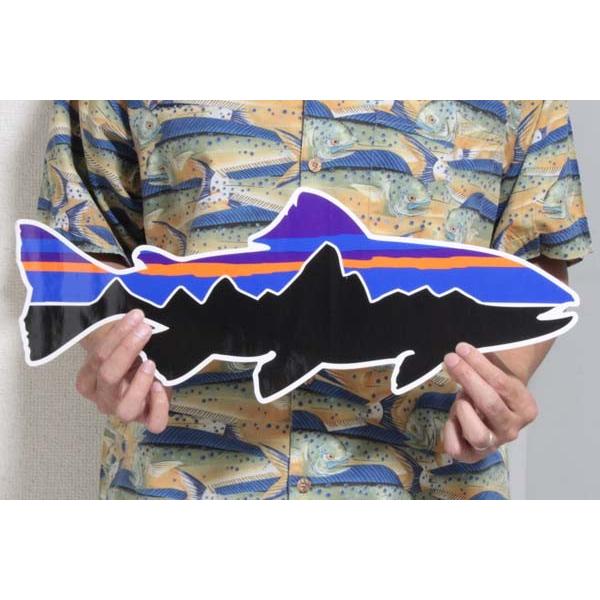 激レア パタゴニア ステッカー 特大 フィッツロイ トラウト Patagonia Fitzroy Trout フライ ルアー シール デカール 鱒 非売品 稀少 新品 Buyee Buyee 日本の通販商品 オークションの代理入札 代理購入