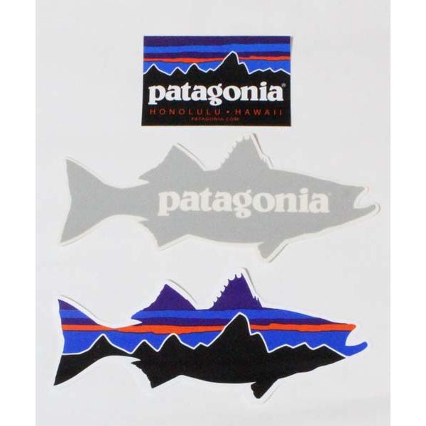 訳あり パタゴニア ステッカー ストライパー Patagonia Striper シール デカール 魚 ストライプド バス シーバス スズキ ネコポス 同梱可 未使用 パタゴニア ステッカー Vrm Mx