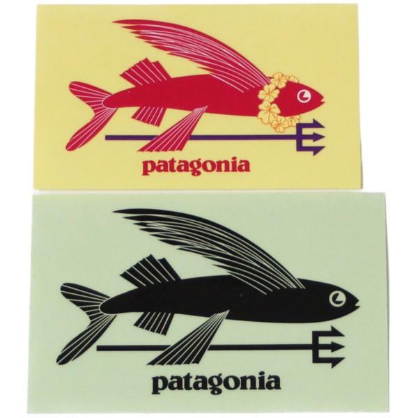 訳あり 非売品 パタゴニア トライデントフィッシュ キャンペーン ステッカー 2種セット Patagonia Stickers Set 飛魚 魚 クリア シール Pg 39 エムズカンパニー 通販 Yahoo ショッピング