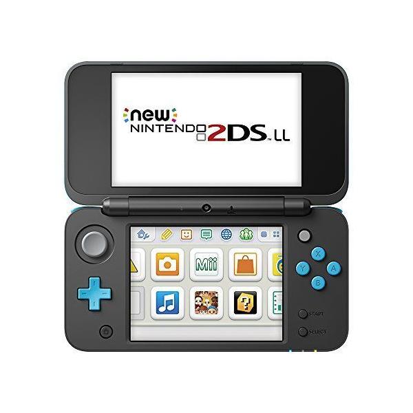 Newニンテンドー2DS LL ブラック×ターコイズ :20210919165445-00392