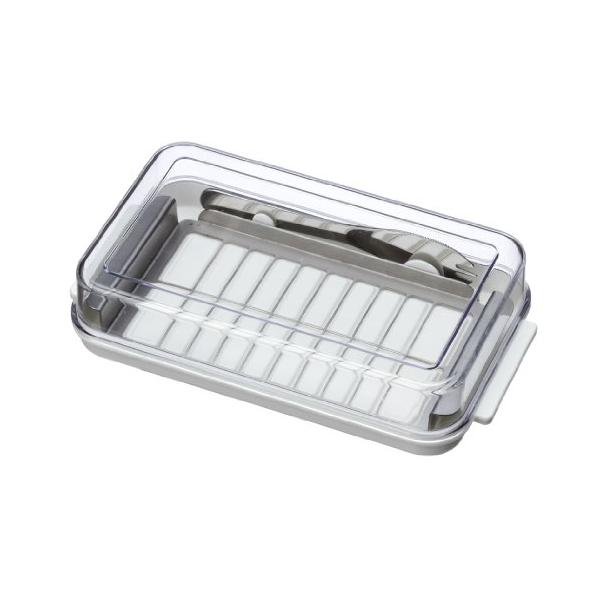 【商品名】　スケーター(Skater) ステンレスカッター式 バターケース バターナイフ付 日本製 BTG2DX★★ラッピングについて★★当店ではラッピングは承っておりません。ご了承くださいませ。★★サイズ・カラーの指定について★★商品によ...