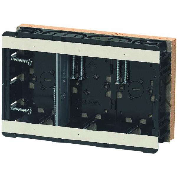 未来工業 SBG-3WO-DBF 小判スライドボックス 断熱ボード付 磁石なし 3ヶ用 『SBG3WODBF』