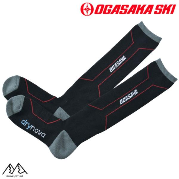 OGASAKA オガサカ スキーソックス ブラック OG-WA/BLK SKI SOCKS