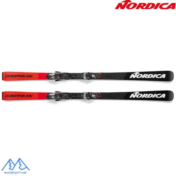 試乗スキー ノルディカ NORDICA DOBERMANN GSJ PLATE 136cm + RACE 8