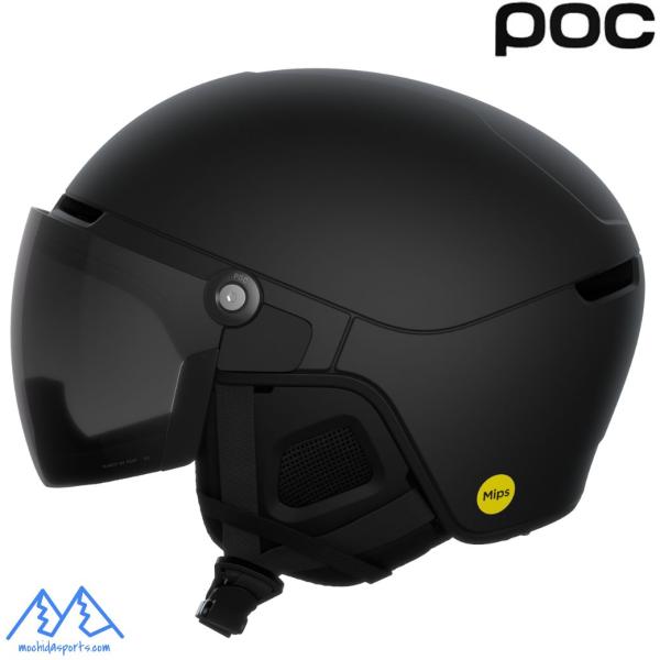 POC ポック スキー バイザーヘルメット オベックス バイザー ブラック
