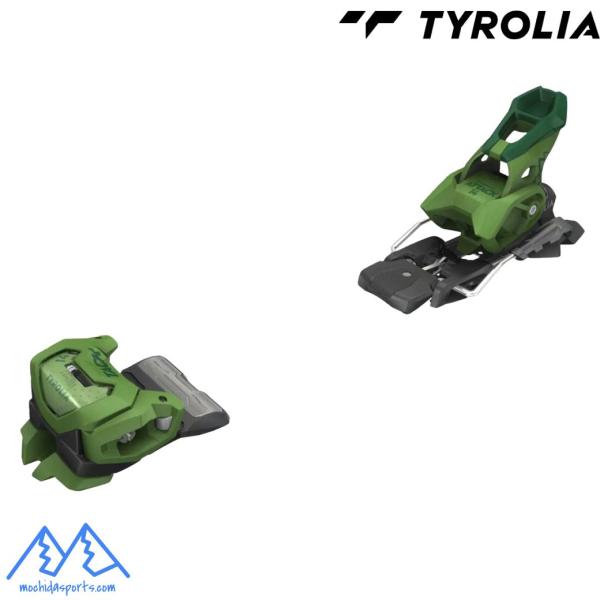 TYROLIA ATTACK 14 GRIPWALK オフピステからオンピステ、パークやバックカントリーまで、高性能を実現するタフなオールマウンテンビィンディングオールマウンテンスキーヤーからトリックを好むフリースタイラーまで幅広く対応しま...