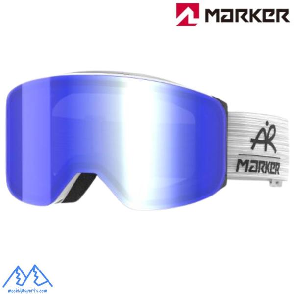 MARKER スキーゴーグル スカッドロンマグネットプラス ブルーミラーレンズ MARKER（マーカー） スキーゴーグル スカッドロン マグネットプラス