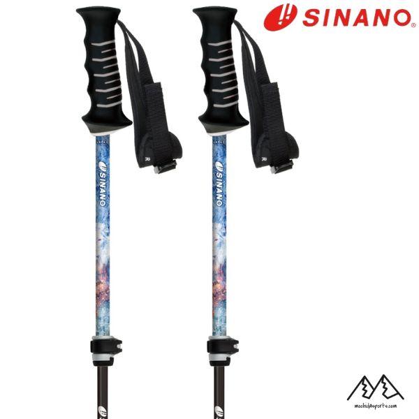 シナノ ストック サイズ調整式 スキーポール フリーファスト アルファ  