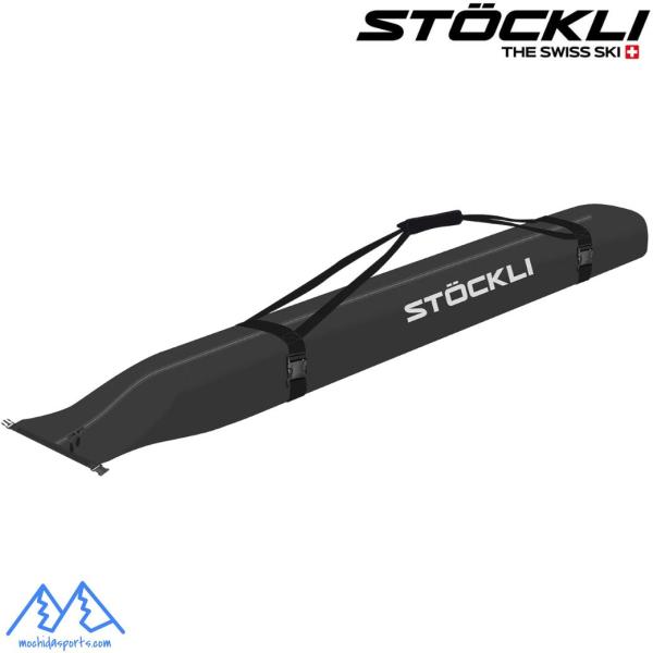 ストックリ 1台入 ロールアップスキーバッグSTOCKLI ROLL-UP SKI BAG このSt〓ckliのスキーバッグは長さ200cmで、スキー板1台とポールを収納できるスペースがあります。巧妙なロールアップシステムにより、長さ200...