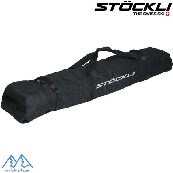 ストックリ 2台入 3台入 スキーバッグSTOCKLI SKI BAG このSTOCKLIスキーバッグは、長さ175〜192cmのスキー板とポールを2〜3組収納できます。バッグの長さはジッパーで調節可能です。固定式ショルダーストラップで持ち...