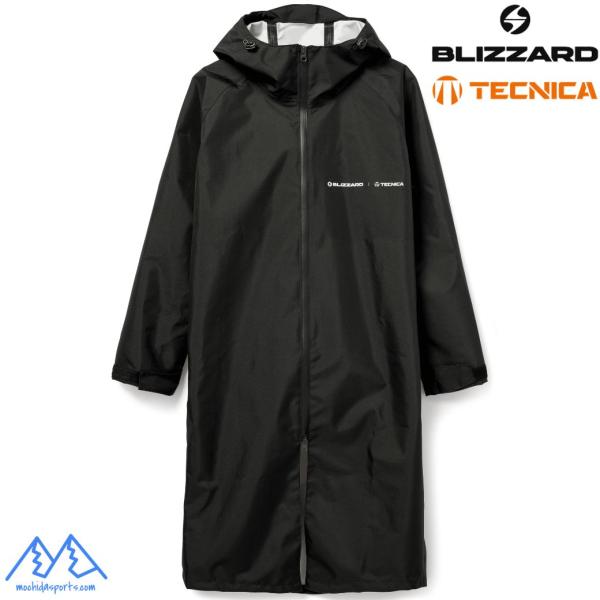 ブリザード テクニカ スキー オーバーコート ポンチョ オーバージャケット レインコート Blizzard Tecnica Rain Coat All Out OVER COAT BLACK 45159A00100