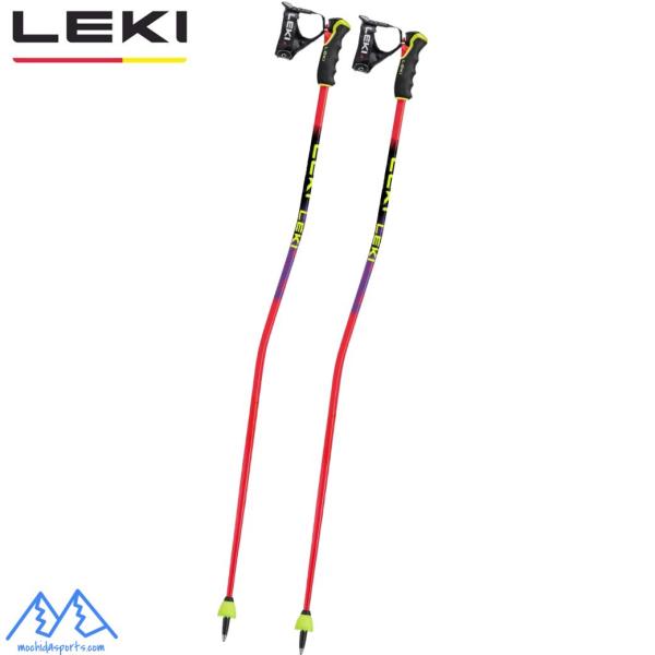 レキ GS レーシングポール LEKI WCR Evo Lite GS TR レッド 65665901
