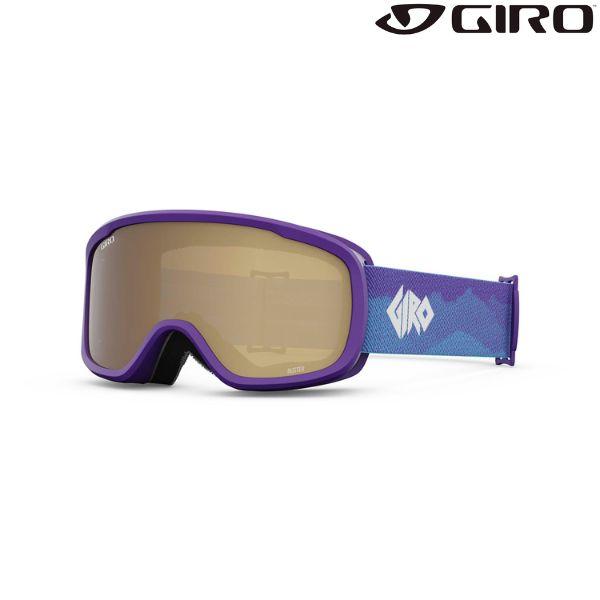 GIRO（ジロ） ジュニア スキー ゴーグル バスター ブラック パープル