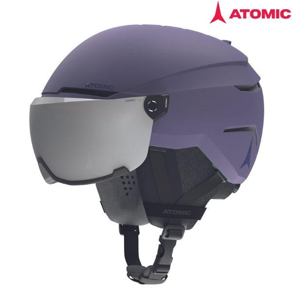 新品　ATOMIC アトミック バイザーへルメット ブラック 人気 ATOMIC（アトミック） バイザーへルメット ATOMIC SAVOR VISOR STEREO