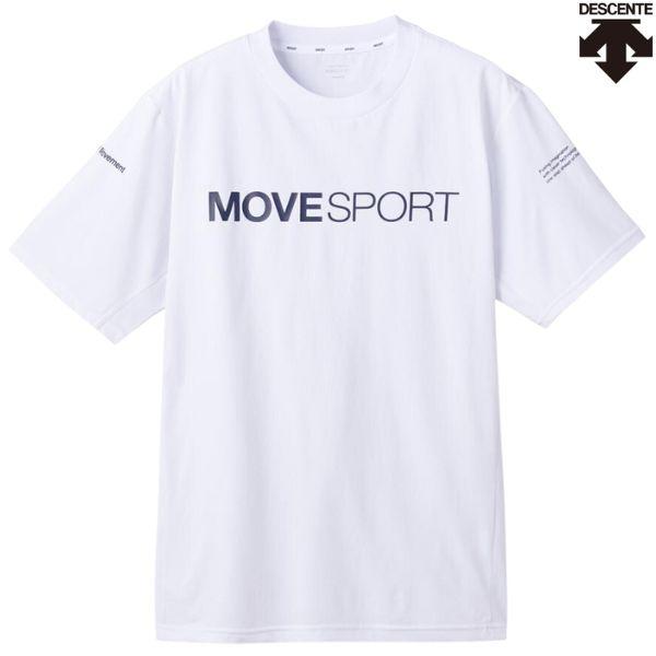 DESCENTE（デサント） ムーブスポーツ クール Tシャツ ホワイト 吸汗速