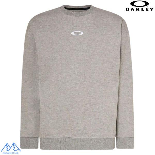 オークリー 吸汗速乾 トレーナー フリース クルー グレー OAKLEY EN FOUNDATIONAL FLEECE CREW 2.7 NEW ATHLETIC GREY  FOA406931 27B