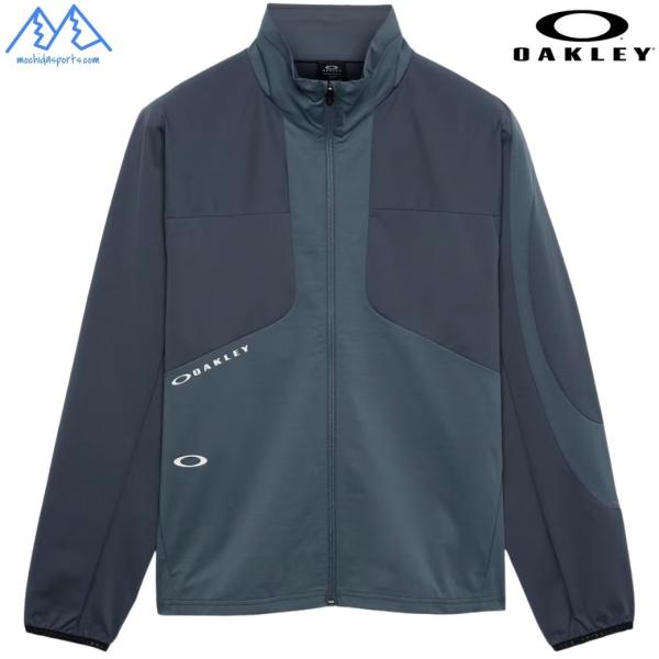 オークリー トレーニングジュアケット ダークスレート OAKLEY Enhance Tech Jersey Jacket 16.7 dark slate FOA409369 94A