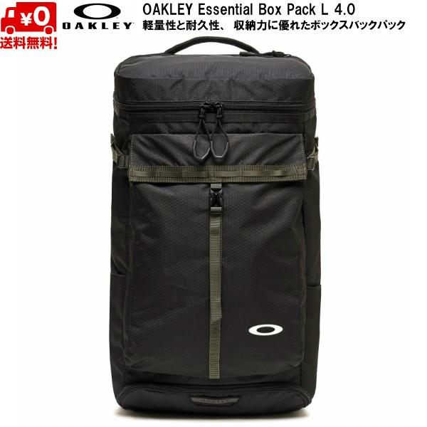 オークリー ボックス型 バックパック リュック シューズポケット付 ブラック OAKLEY Essential Box Pack Ｌ 4.0  BLACKOUT FOS900232-02E