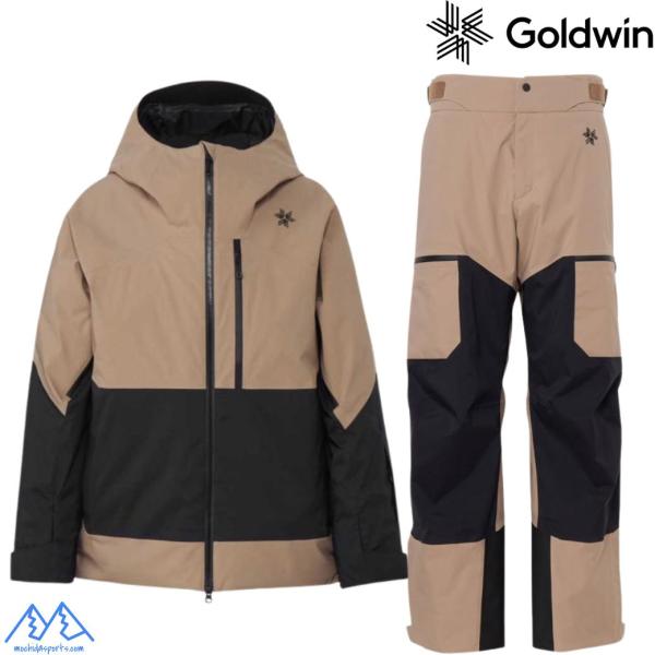 GOLDWIN（ゴールドウイン） スキーウエア グレイッシュトープ ブラック