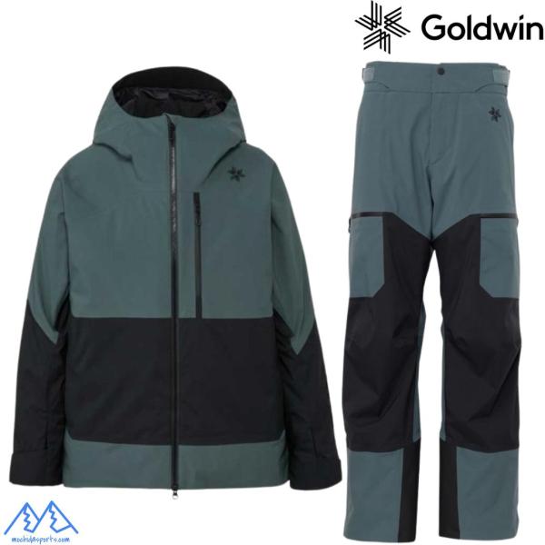 GOLDWIN ゴールドウイン スキーウエア ピューター ブラック Goldwin G