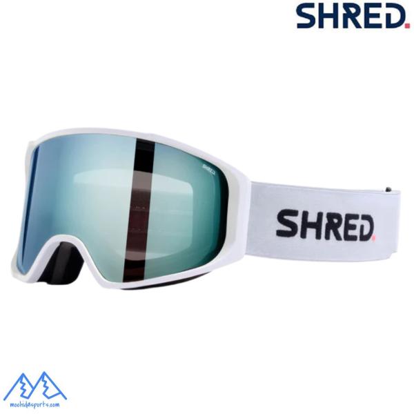 シュレッド ゴーグル シンプリファイ ホワイト SHRED SIMPLIFY PURE WHITE CBL 2.0 DEEP BLUE + CBL SKY レンズ2枚セット GOSIMN33B