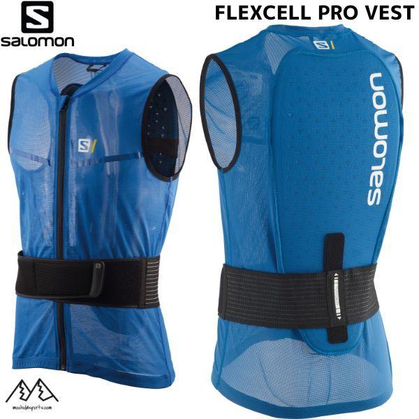 サロモン バックプロテクター ベスト プロ レース ブルー SALOMON