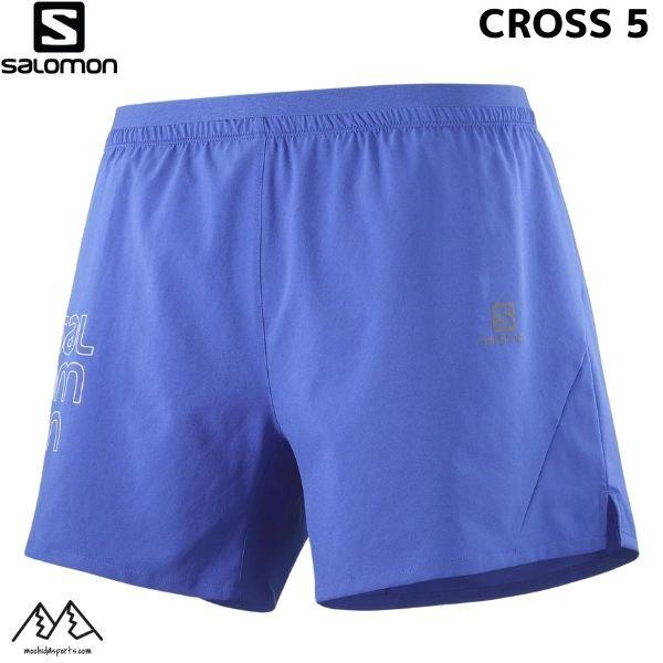 SALOMON サロモン ランニングパンツ ランニングショーツ ブルー SALOMON サロモン ランニングパンツ ランニングショーツ ブルー