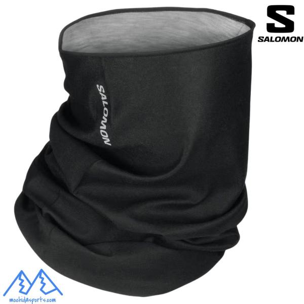 サロモン ネックゲイター ブラック SALOMON NECK GAITER Unisex Neckwarmer DEEP BLACK LC2763500