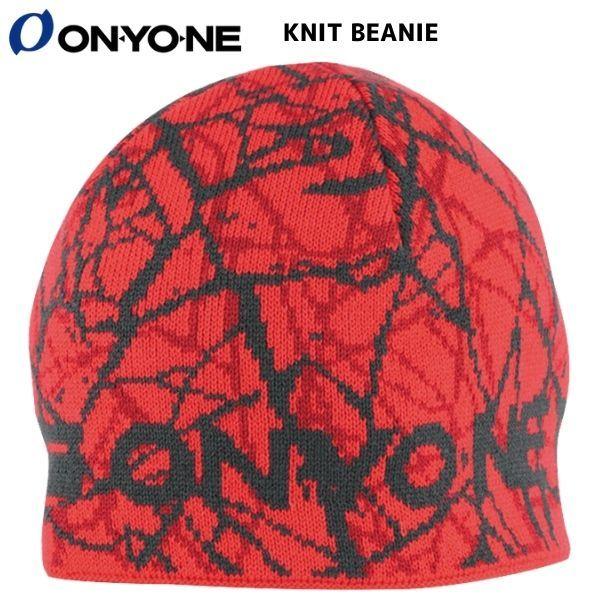オンヨネ ニットキャップ レッド ONYONE KNIT BEANIE RED  ONA92012-055
