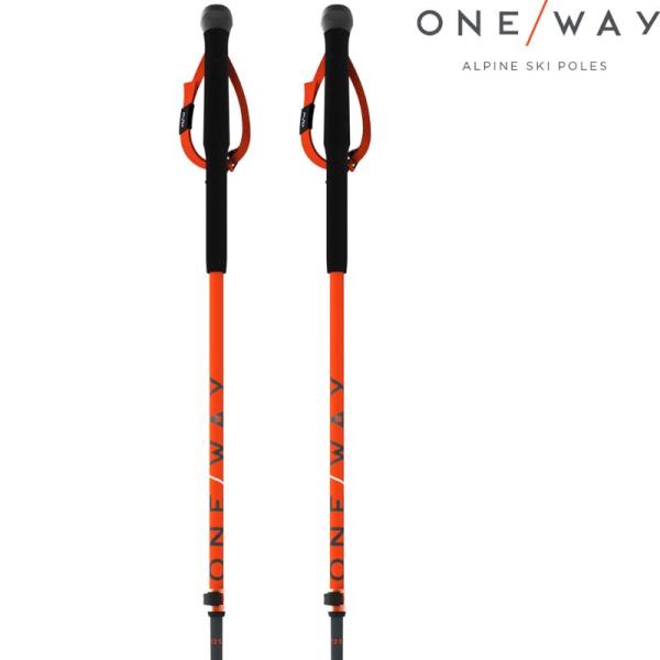 one way（ワンウェイ） ワンウエイ 調整式スキーポール ONEWAY TR