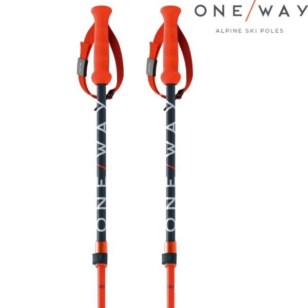 ONE WAY premio3.0 スキー ストック カーボン製 ONE WAY premio3.0 スキー ストック カーボン製