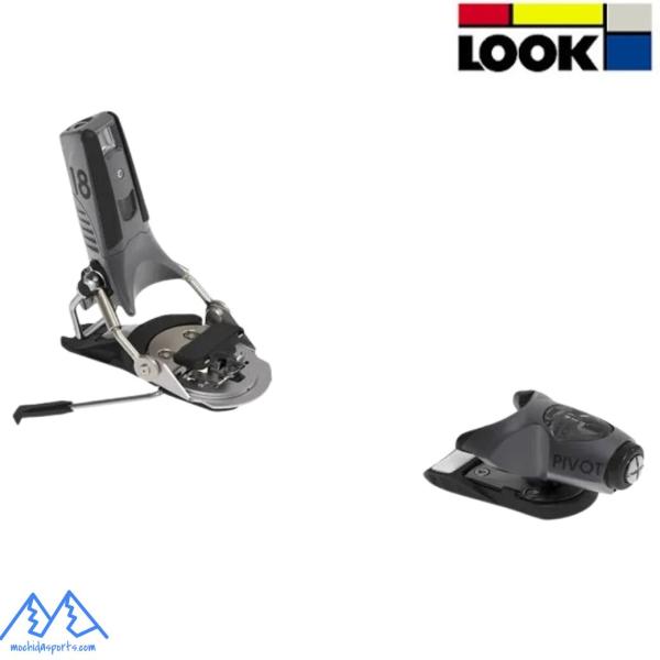 LOOK BINDING  P2.0 18-MR（モーグルライド用にブレーキ幅を75mm仕様にしたモデル）ビンディングハイト　トゥハイト：16.5ｍｍ　ハイト：19.0ｍｍ解放値：8-18ブレーキ幅： ＜ 75ｍｍPIVOT2.0ブレーキ（...