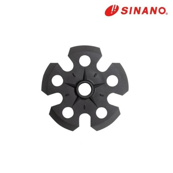 SINANO シナノ 深雪バスケットセットパウダーリング　PB-F2主に伸縮ポールに対応するパウダーリングです。スノーハイクやバックカントリー、オフピステなどの冬季の登山、雪の多い場所でストックやポールが沈みこむのを防ぐ大口径サイズ。ネジ込...