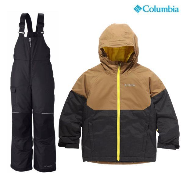 コロンビアアルパインアクション・ジュニアMサイズ Columbia コロンビア ジュニア スキーウエア ブラウン ブラック