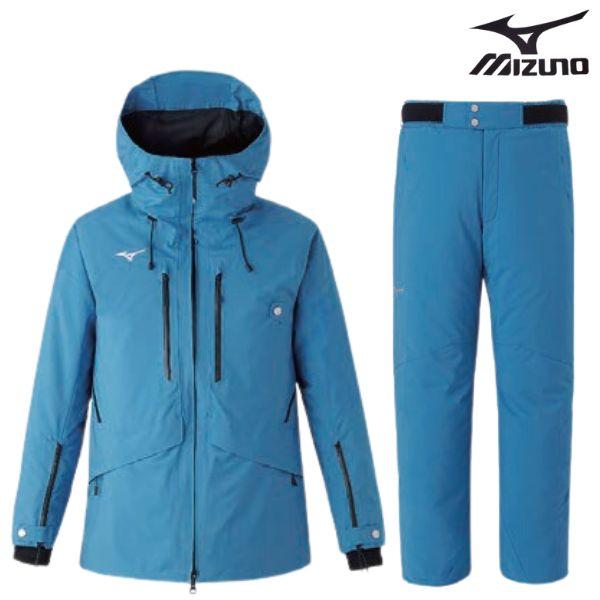ミズノスキーウェア　DEMO SOLID SKI PARKA シーポートブルー MIZUNO 2025-26 MIZUNO（ミズノ）DEMO SOLID SKI PARKA（デモ