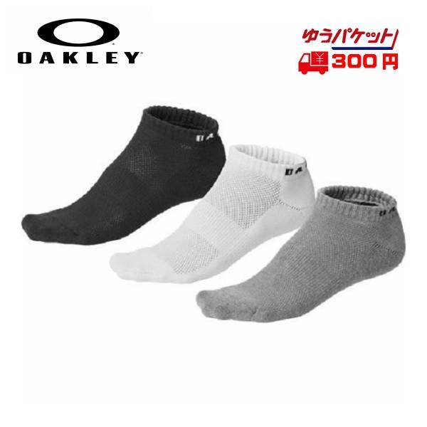 オークリー OAKLEY ソックス 3P NO SHOW SOCK 93251jp 958 Assorted 3足 3色 セット