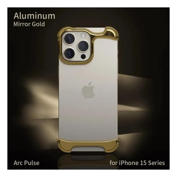 iPhone 15 Pro Max Arc Pulse ミラーゴールド 公式サイト】Arc - Arc Pulse アルミ・ミラーゴールド【iPhone