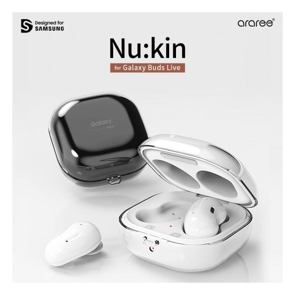 �������K�i araree �A�����[ Galaxy Buds Live �n�[�h�N���A�P�[�X Nu:kin AR20238GBL