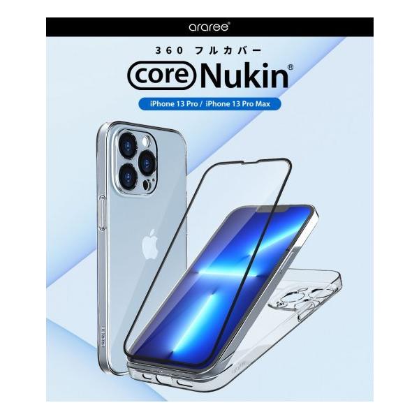 �������K�i araree iPhone 13 Pro/ iPhone Pro Max core Nukin 360 �t���J�o�[ AR22147i13PM
