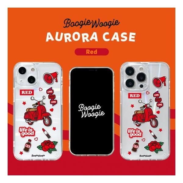 Ki BOOGIE WOOGIE iPhone 13 mini I[P[X Red pxɂĕ\ςI[NAP[X BW21992i13MNRD