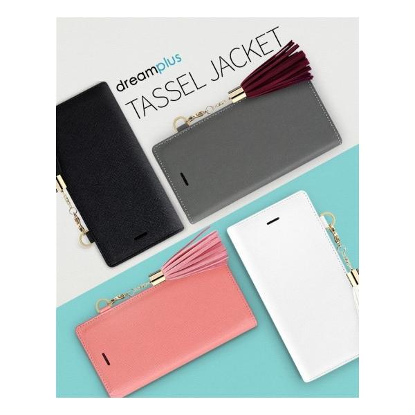 ��dreamplus�i�h���[���v���X�j���yiPhone X/XS 5.8�C���`�z �蒠�^ Tassel Jacket �^�b�Z���`���[�������킢���J�o�[ DP10116i8 DP10117i8 DP10118i8 DP10119i8