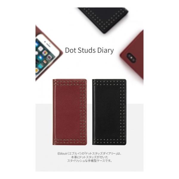 ��Eblouir�i�G�u���C�j���yiPhone XS Max 6.5�C���`�z �蒠�^ Dot Studs Diary �����������J���[�ƍ���������{�v�Ƀh�b�g�X�^�b�Y���X�^�C���b�V�� EB14406i65