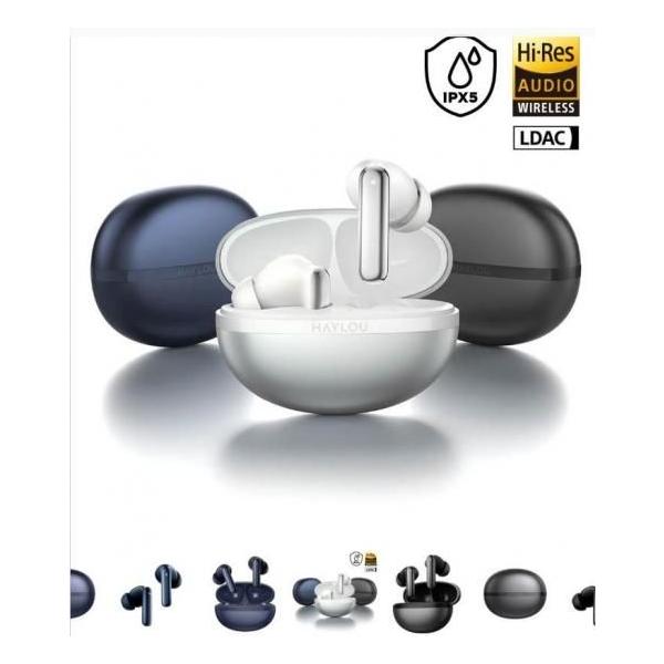 国内正規品 HAYLOU Bluetooth(R)対応 Flowbuds N50 最大-54dBノイズキャンセリング完全ワイヤレスイヤホン 12.4mm ダイナミックドライバー ハイロー
