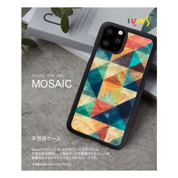 ikins ACLX iPhone 11 Pro Max 6.5C` VRLP[X Mosaic Op`[tŕ\ꂽN[̊Ĝ悤ȃUCN I16898i65R