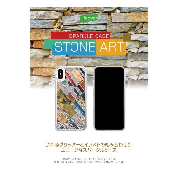 ��icover�i�A�C�J�o�[�j���yiPhone X/XS 5.8�C���`�z Sparkle case Stone Art �������ȃC���X�g�̒��������E�O���b�^�[���L���L�� iC10346i8