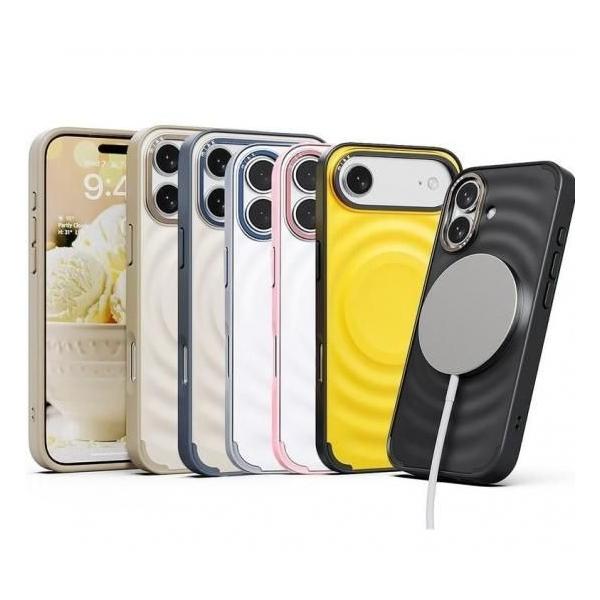 国内正規品 miak iPhone17/17Air/17Pro/17ProMaxケース SCOOP MagSafe対応ケース ポリカーボネート背面とTPUベゼルのハイブリッド ミアック