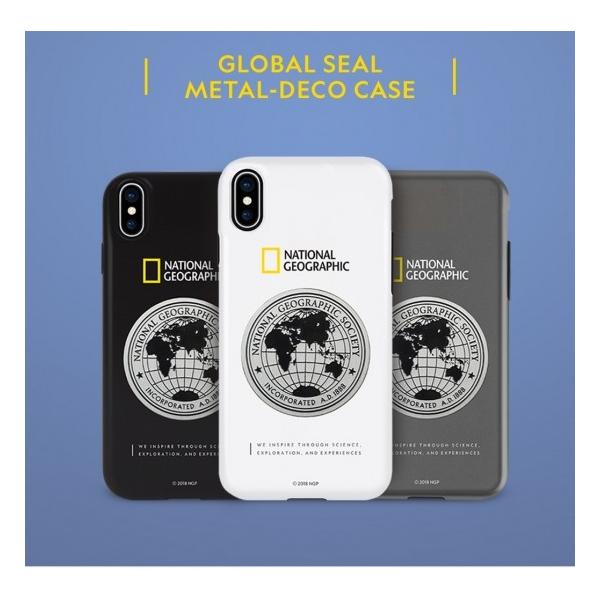 National Geographic iyiPhone 8 Plus/ 7 Plusz Global Seal Metal-Deco Case 130NLO_ꂽP[X NG13051i8P NG13052i8P