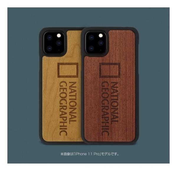 National Geographic iPhone 11 6.1�C���` Nature Wood �V�R�؂ō��ꂽ�������ȃP�[�X NG17169i61R NG17170i61R