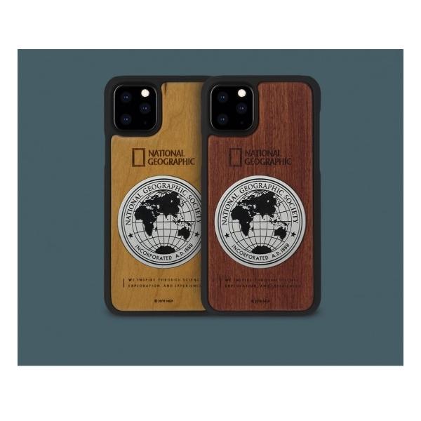 National Geographic iPhone 11 6.1C` Metal-Deco Wood Case 130NLO_ꂽVR؃P[X NG17171i61R NG17172i61R
