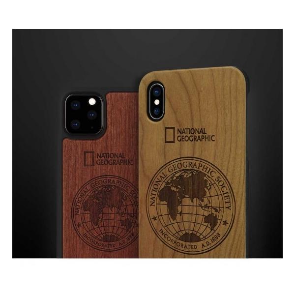 National Geographic iPhone 11 Pro Max 6.5�C���` Global Seal Nature Wood �V�R�؂ō��ꂽ�������ȃP�[�X NG17191i65R NG17192i65R